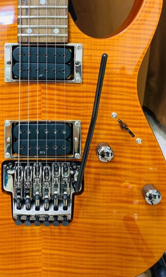 Korean made Ibanez RG320FMAM, Hobbies & Toys, Music & Media, Musical