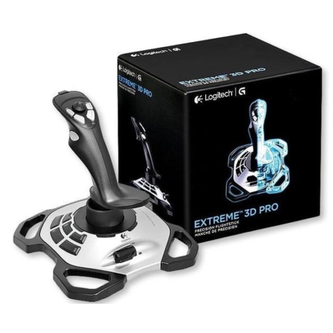 Extreme 3D Pro Flight Stick, Video Gaming, Video Game Consoles, Others on Carousell