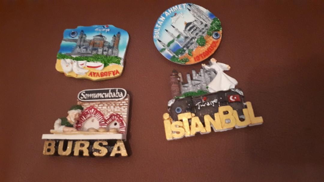 Magnet Kulkas Turki Istanbul Bursa Turkey Desain Kerajinan Tangan Lainnya Di Carousell