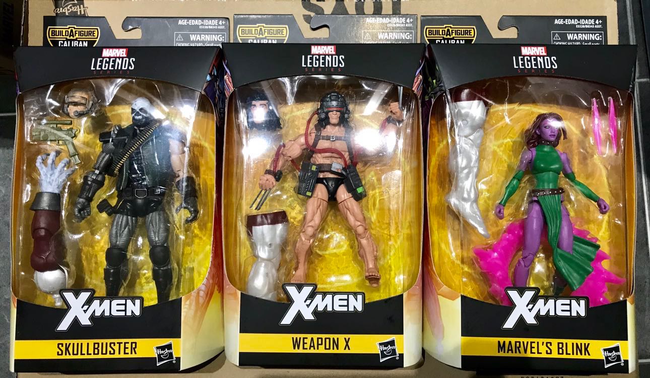 IN STOCK Weapon X Marvel Legends 6/" X-Men Wave 4 CALIBAN BAF