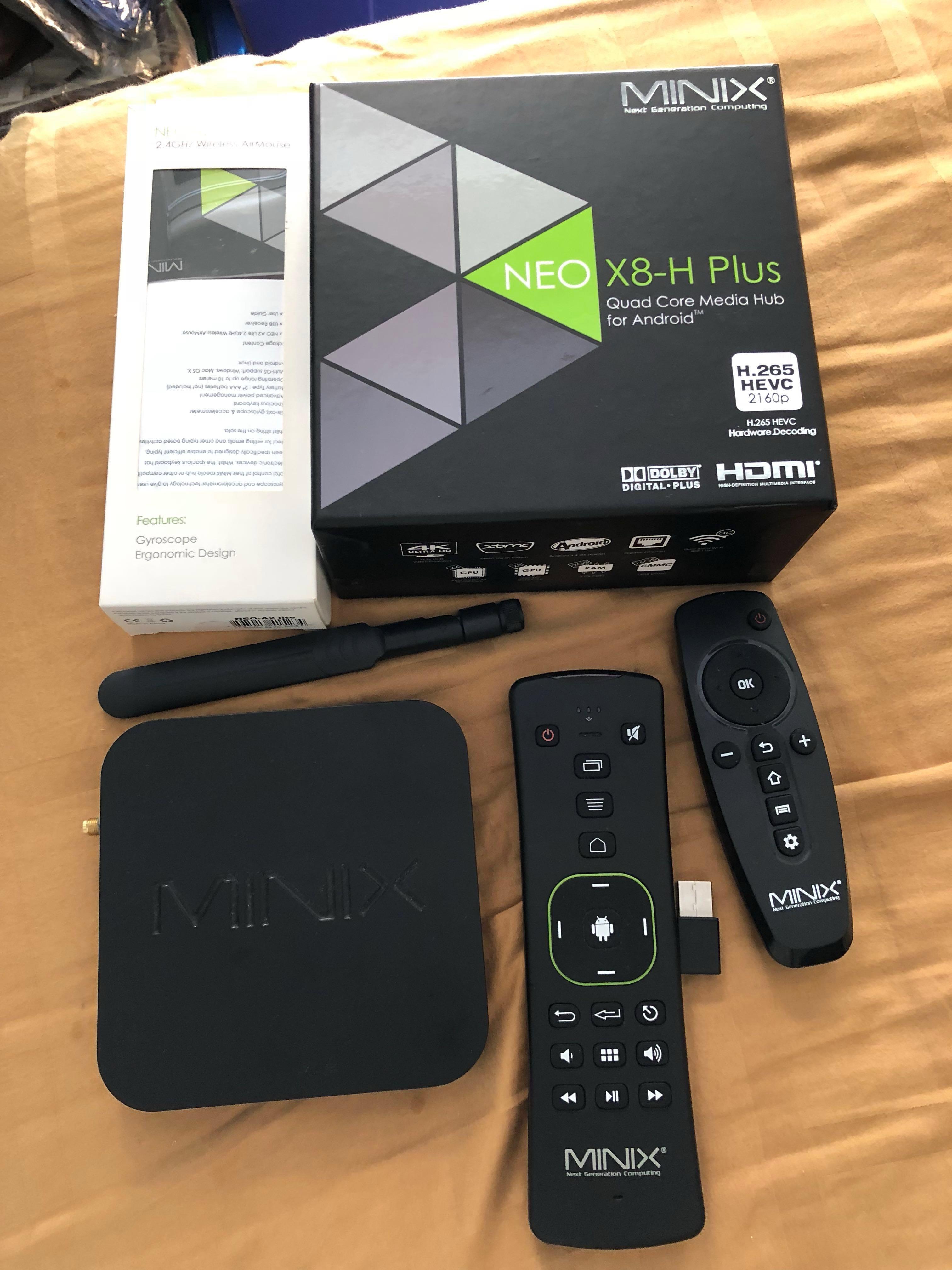 Minix Neo X8 H Plus Home Appliances Tvs Entertainment Systems On Carousell