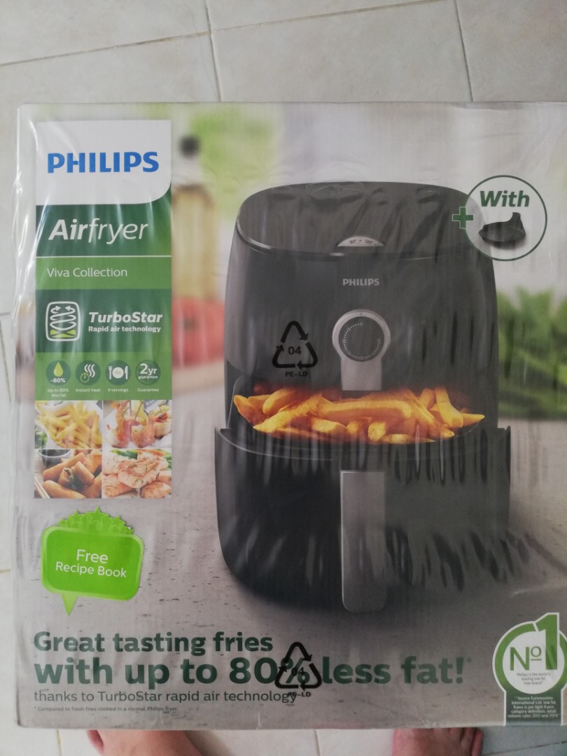 NEW PHILIPS Turbostar Air Fryer HD9623, TV & Home Appliances, Kitchen