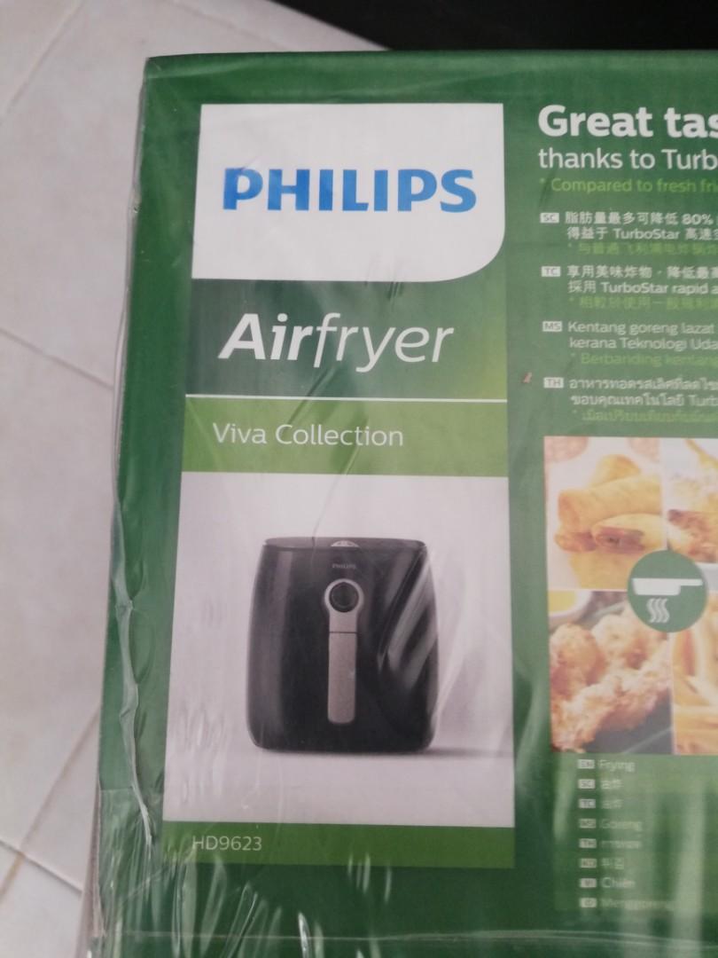 NEW PHILIPS Turbostar Air Fryer HD9623, TV & Home Appliances, Kitchen