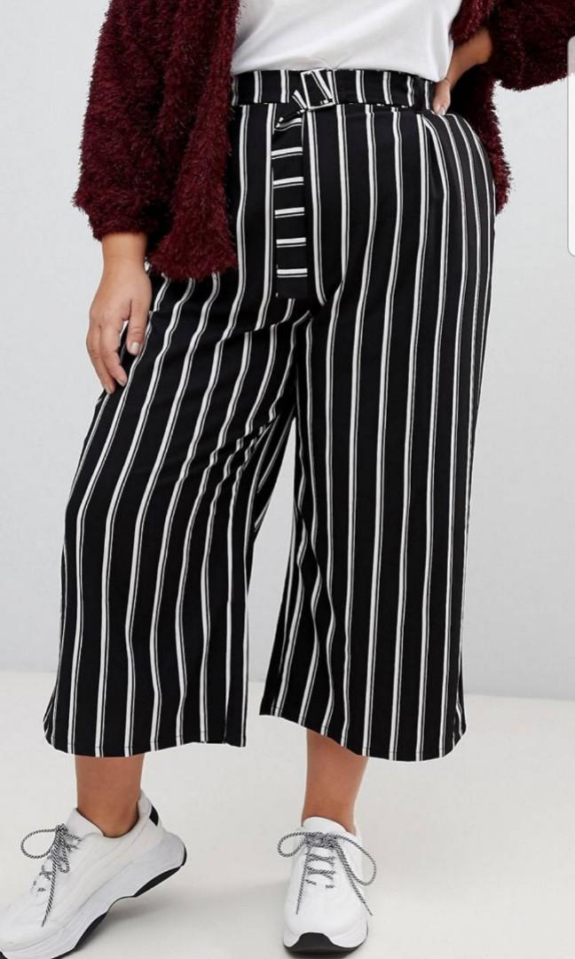 new look striped jeans
