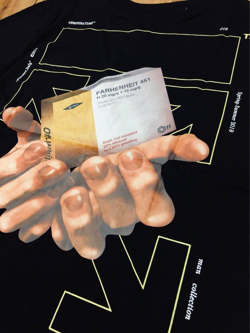 off white medicine tee
