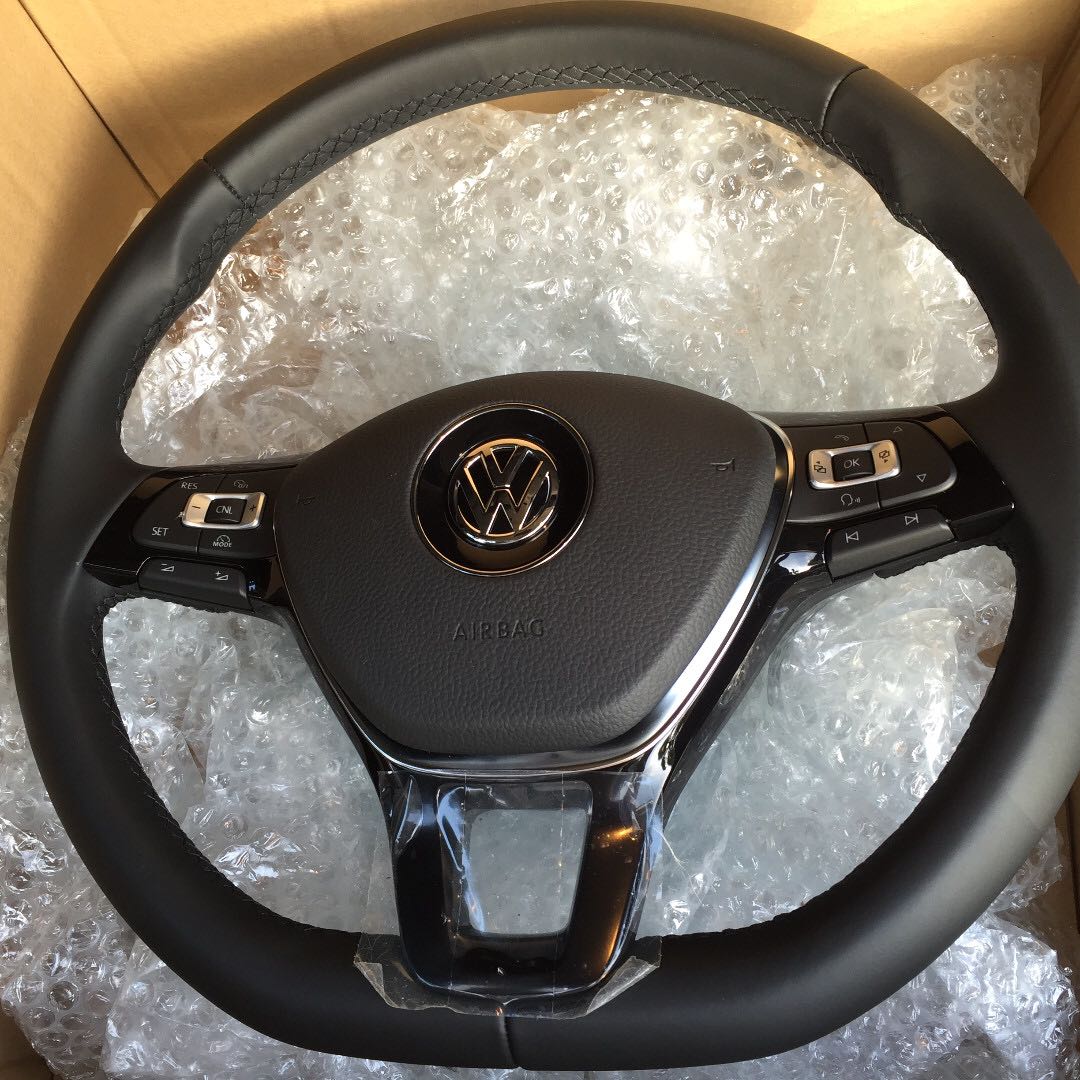 Original VW Flat Bottom Steering Wheel for Golf Mk7 Passat B8