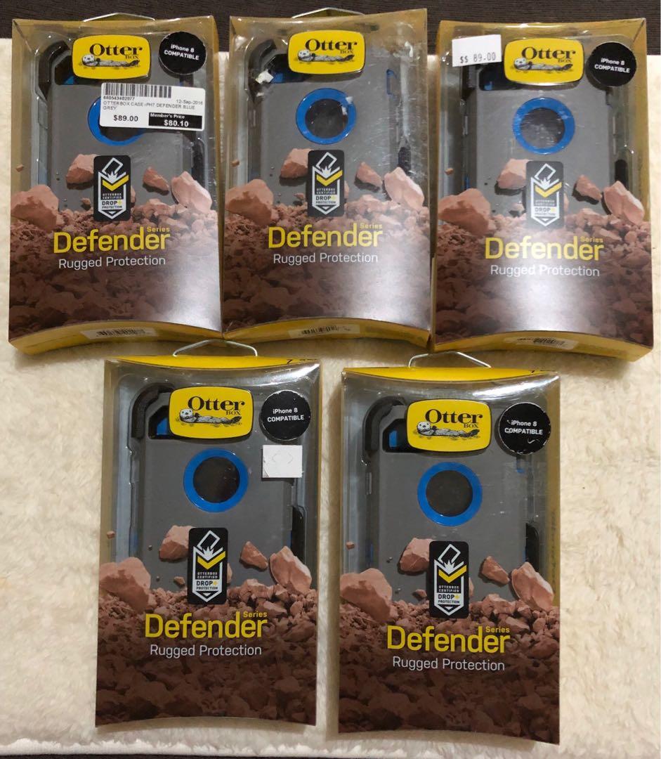 Otterbox Defender Series for iPhone 7/8 (Blue Grey) (Category: Cases & Sleeves) located in Munoz. Submitted by dollyrose (Listing ID 226282735, Image 1). Description: #otterbox #otterboxph #otterboxdefender #iphon7 #iphon8 #dropproof #dustproof #triplelayer #scratchproof #screenprotection #360case #original Features & details: Compatible with iPhone 7 •Port covers keep out dust and debris •Robust, 3-layer protective case, with a built-in screen p