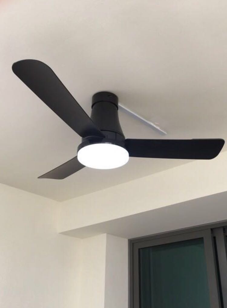 Panasonic LED 3 Blade Ceiling Fan F-M12GX VBHQH (48"), Home Appliances