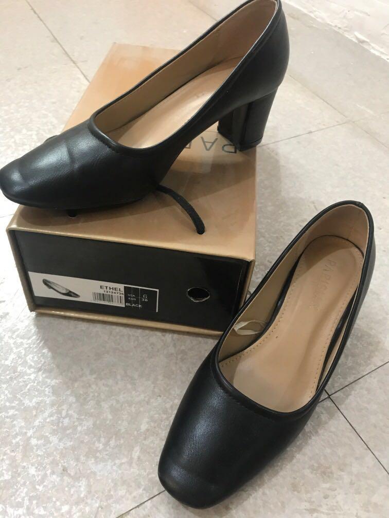 parisian black heels