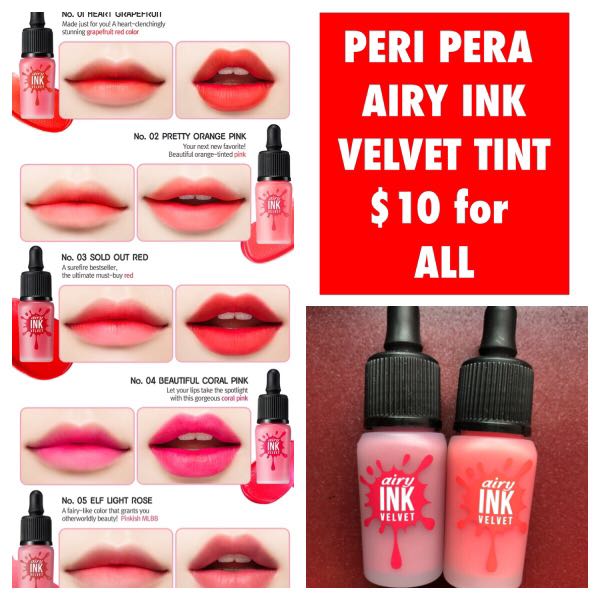 Peripera Airy Ink Velvet Tint Health Beauty Makeup On Carousell Peripera Airy Ink Velvet Tint Health Beauty Makeup On Carousell