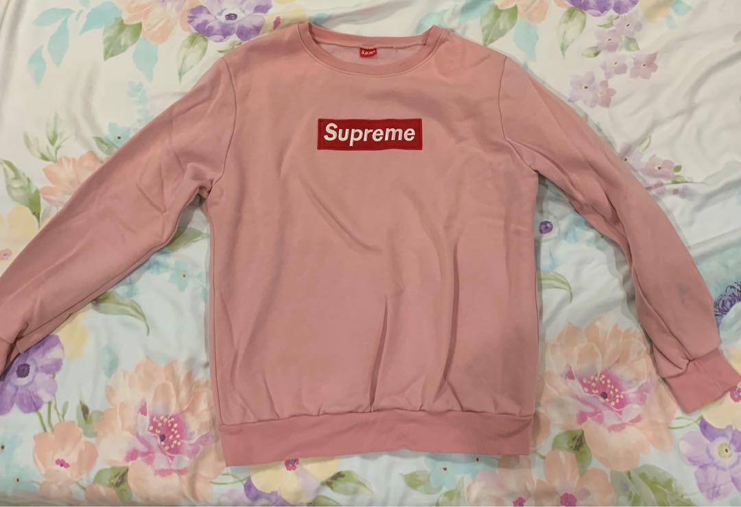 Pink Supreme Sweater
