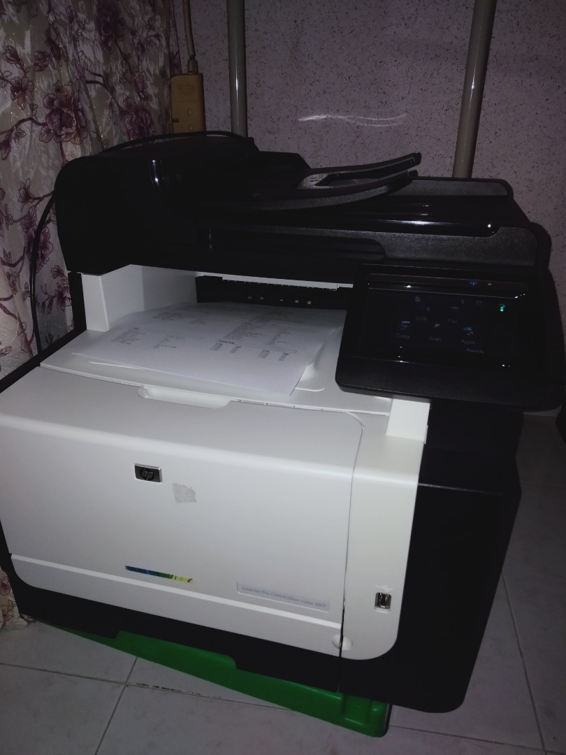 Printer HP laserjet pro CM1415fnw Color 