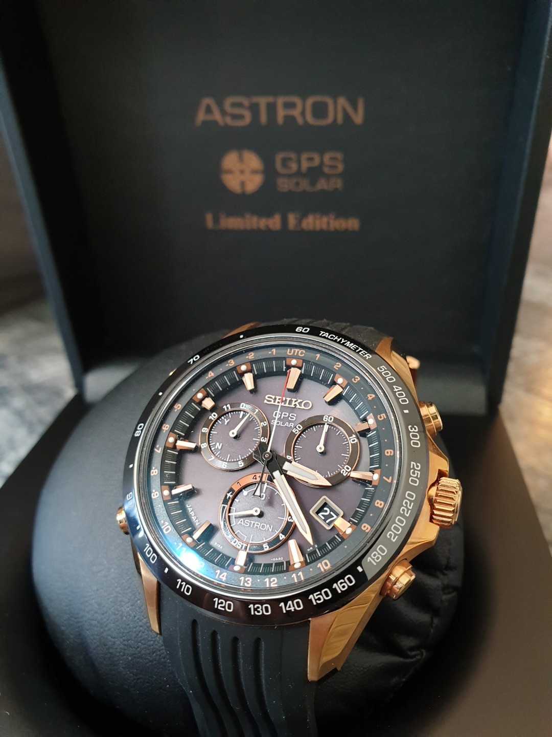 Seiko Astron GPS Solar Novak Djokovic Limited Seiko Watch Corporation |  