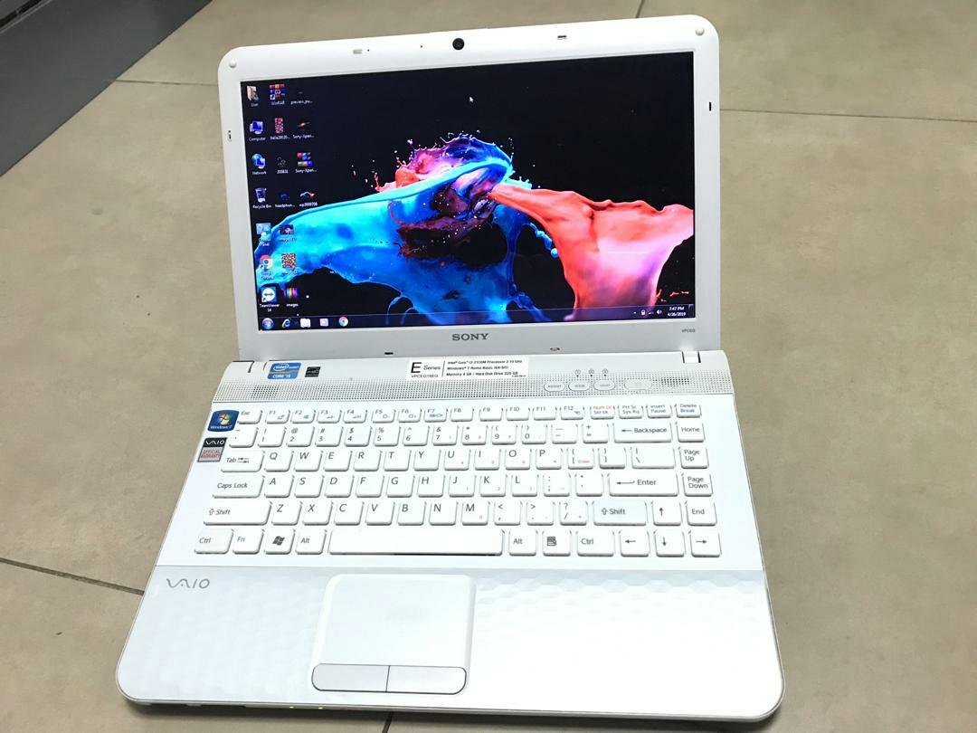 Sony vaio i5 laptop like new with hdmi port camera antivirus ...