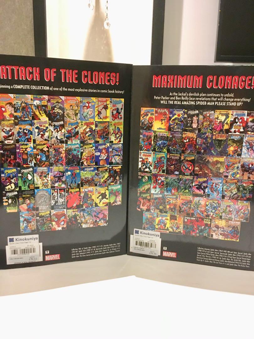 Spider Man Omnibus Set Of 2 Volumes Clone Saga Books Stationery Comics Manga On Carousell