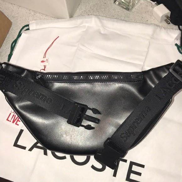 Lacoste x supreme best sale waist bag