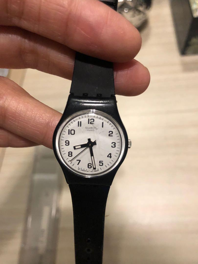 Swatch black white shop