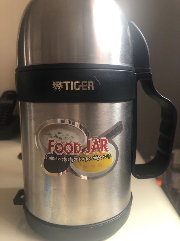 Tiger Food Jar, Babies & Kids, Nursing & Feeding, Weaning & Toddler Feeding on Carousell