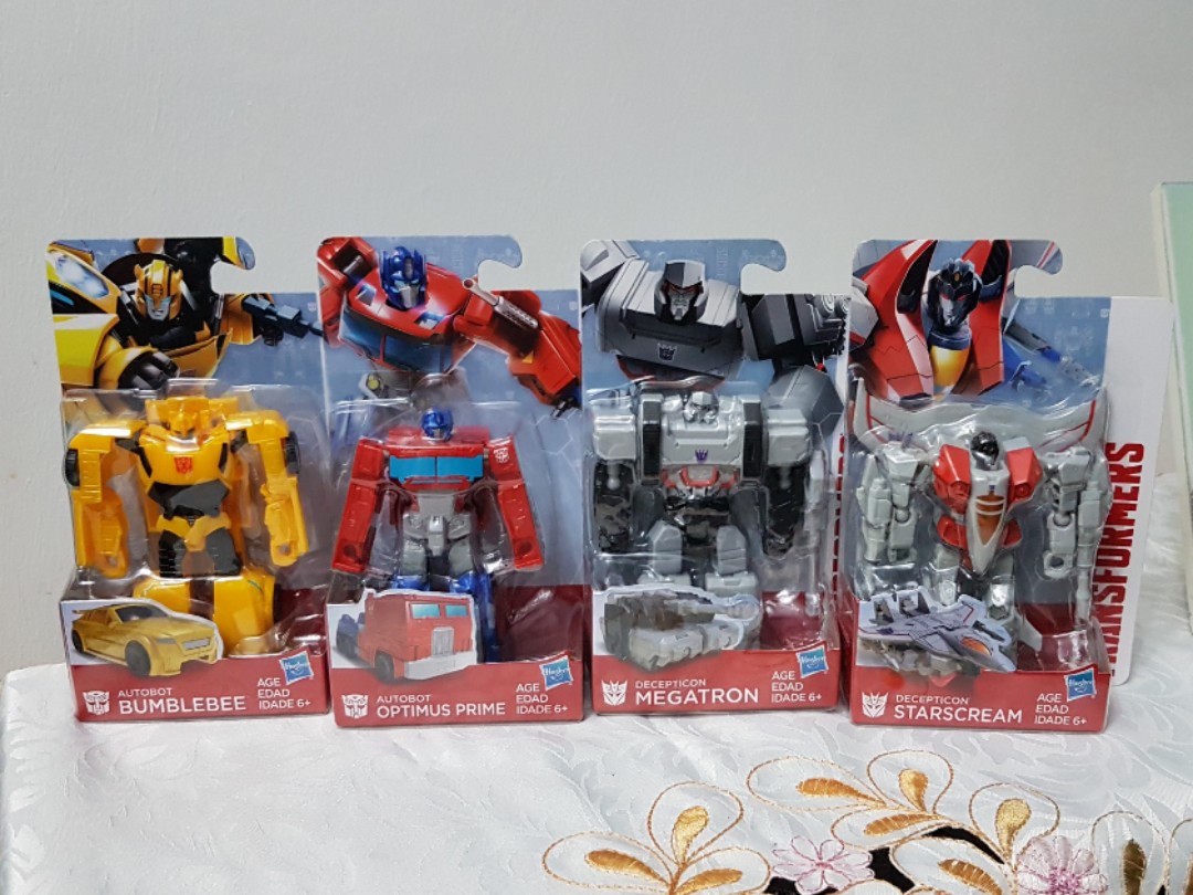 Optimus, Bumblebee or Starscream Hasbro Transformers 3" Legion Class Figures 