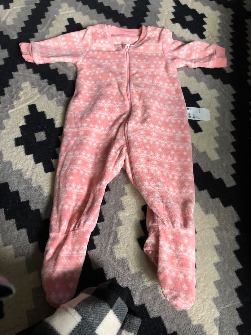 Uniqlo baby fleece onesie, Babies & Kids, Babies & Kids Fashion on