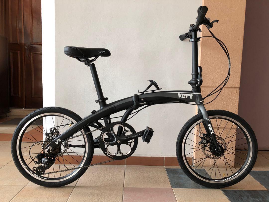 Vert 8 folding sale bike