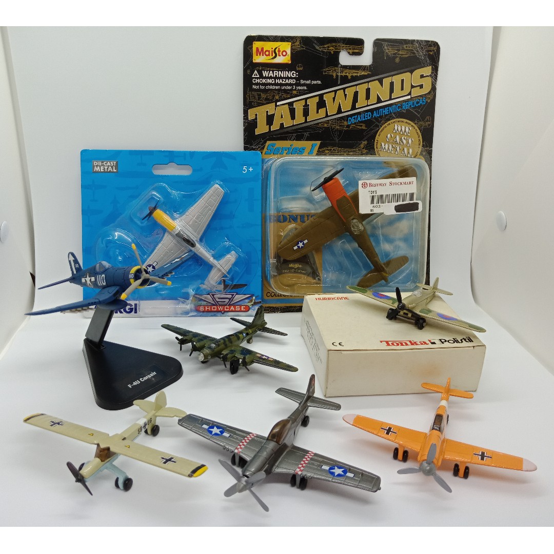 World war sales 2 diecast planes
