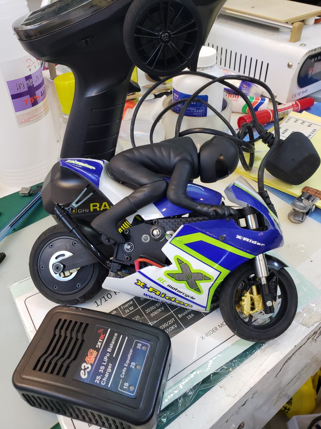 X.Rider CX3 1/10 RC, 興趣及遊戲, 收藏品及紀念品, 明星周邊- Carousell