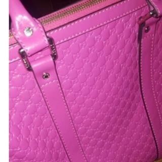 Pre-loved Gucci Microguccissima Boston handbag