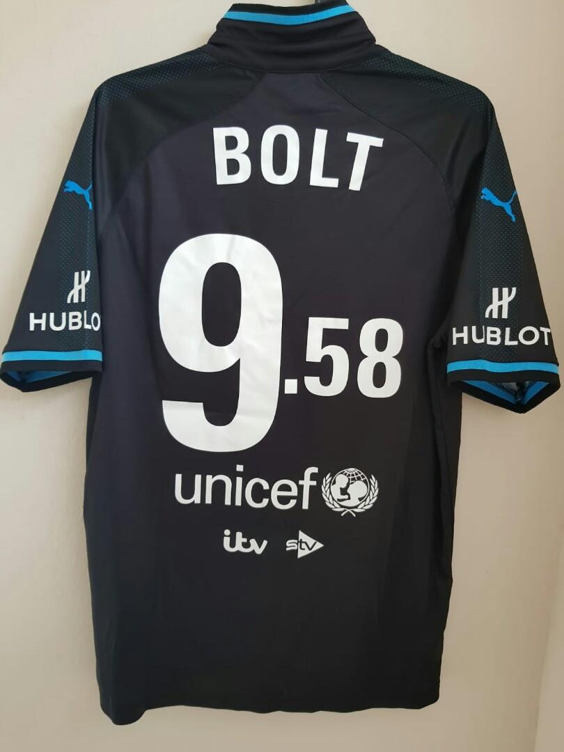 2018 Unicef Soccer Aid Jersey Usain Bolt, Sports Equipment, Sports