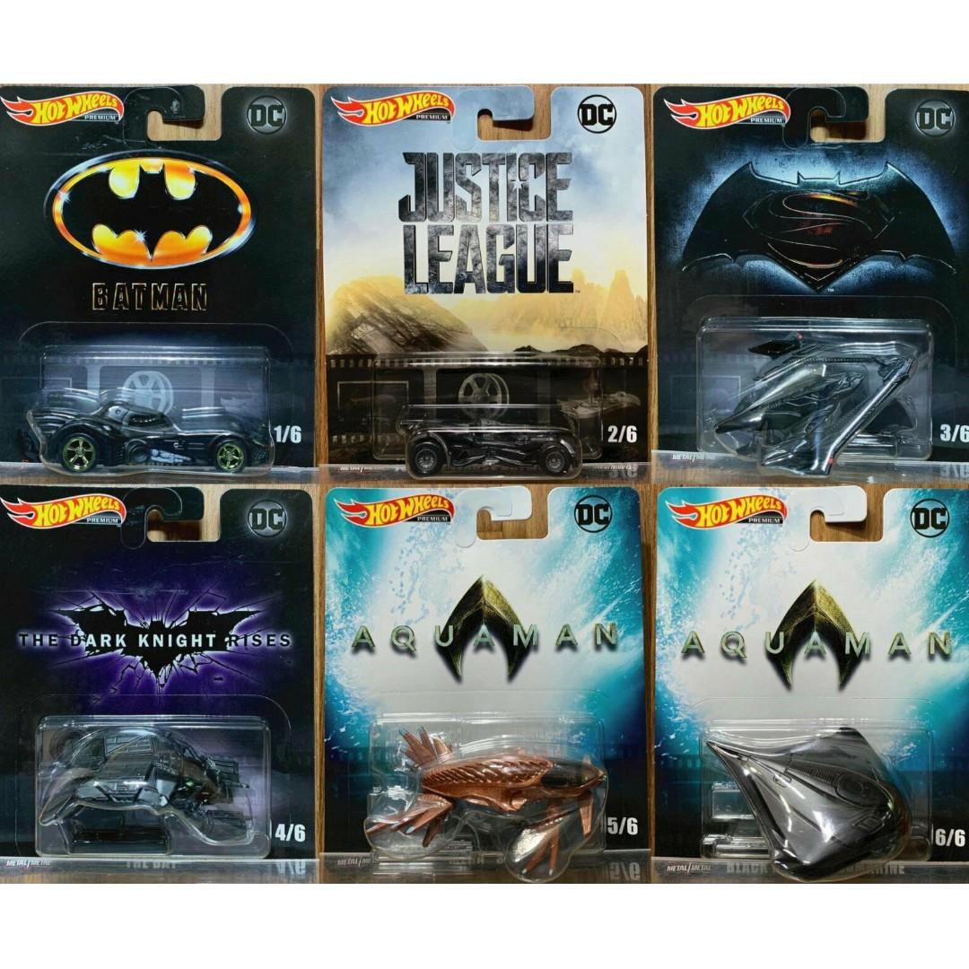 hot wheels batman set of 6