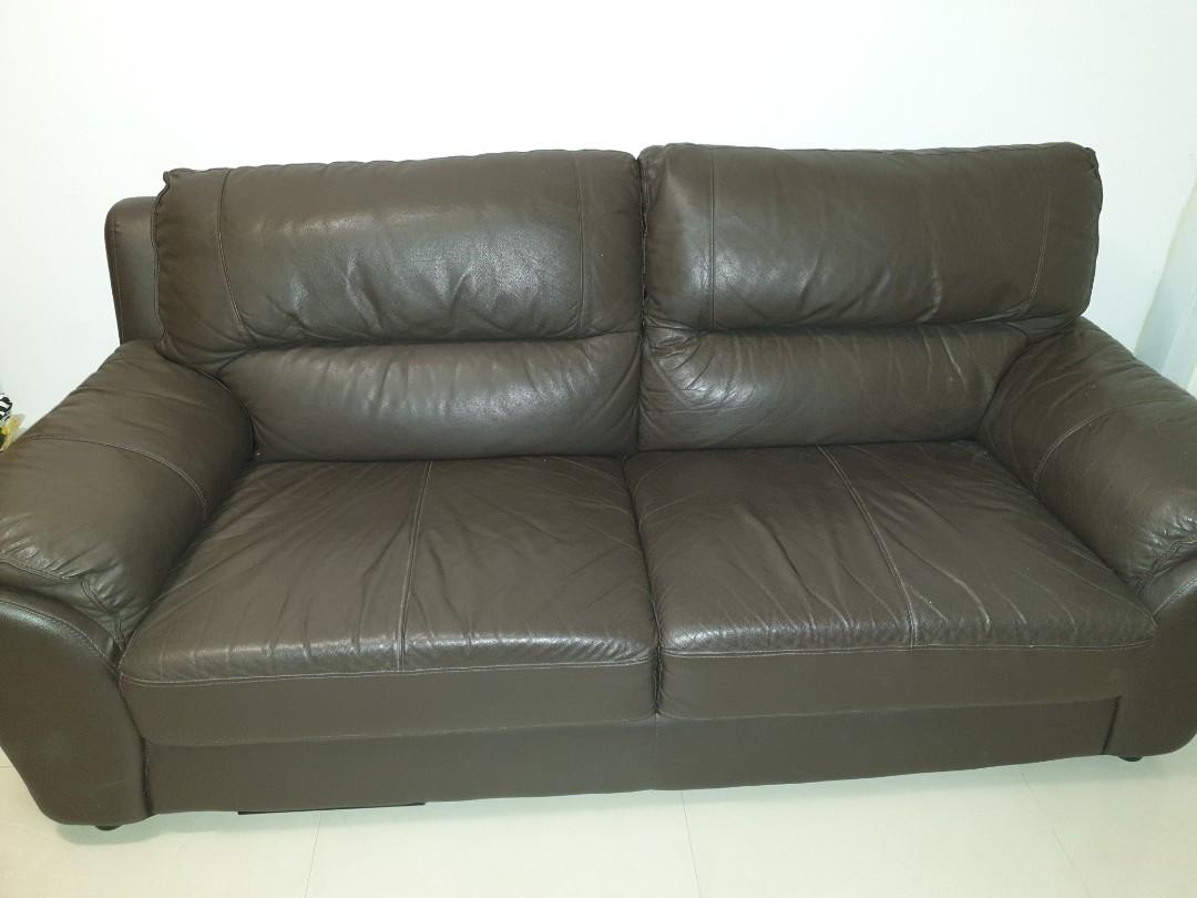 Clearance 2 Seater Leather Sofa Furniture Sofas On Carou