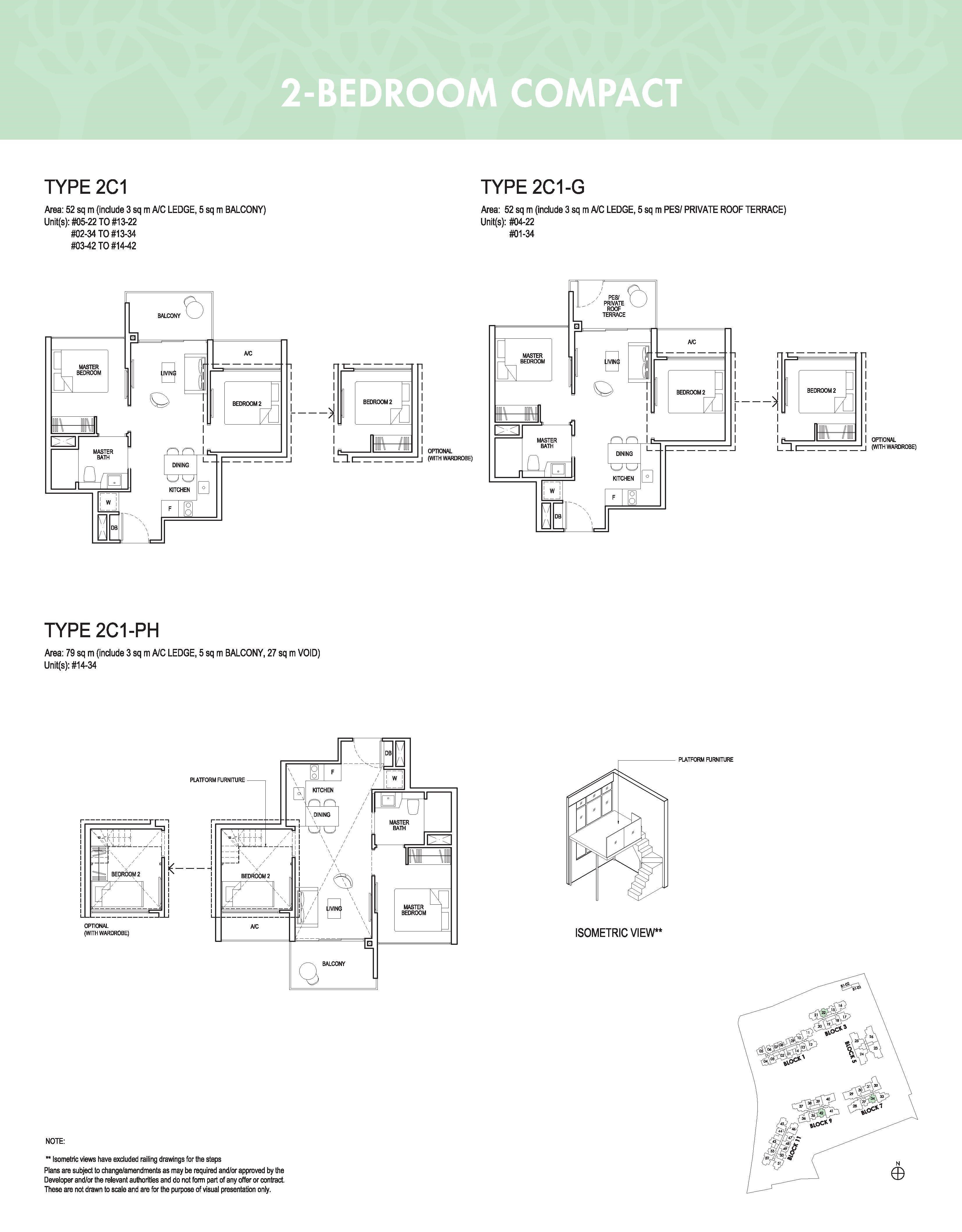 2-Bedroom Compact632272323636491121