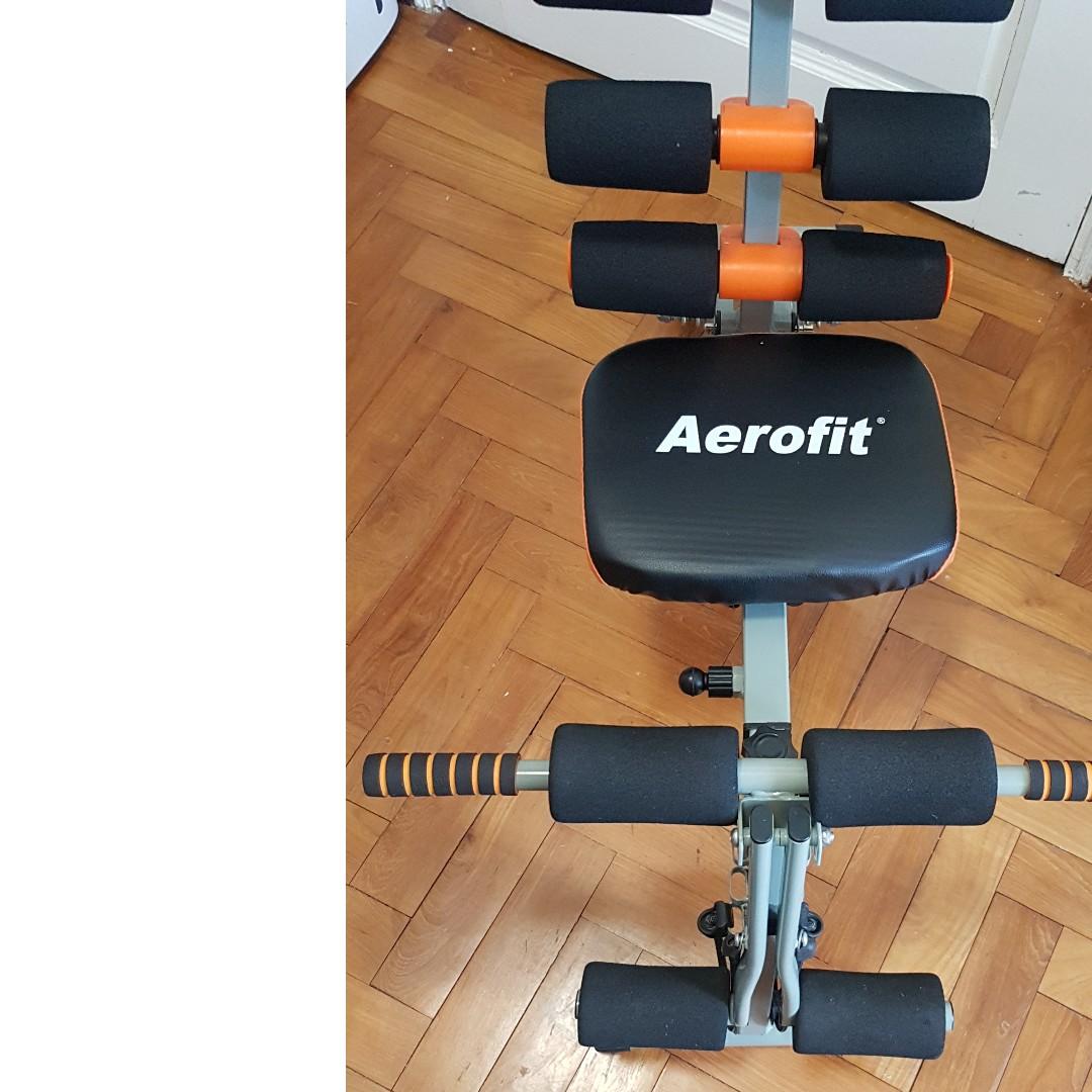 Ab Crunch Machine AeroFit Sports Equipment Exercise Fitness