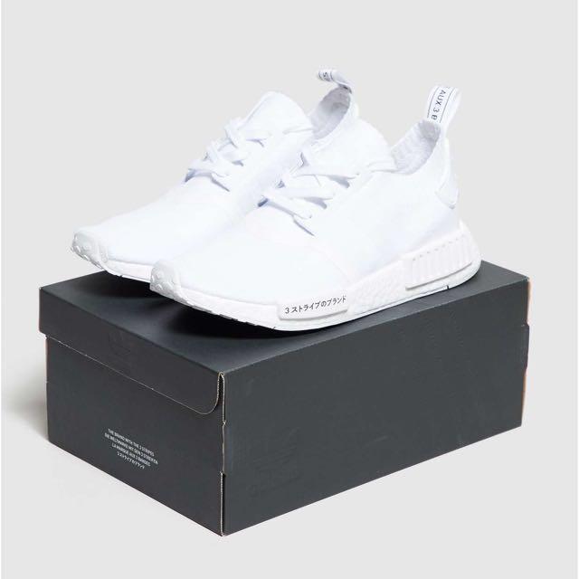 adidas gazelle silver green womens Shop White Mens adidas NMD R1 Lace Up Sneakers – Shoebacca main image 0