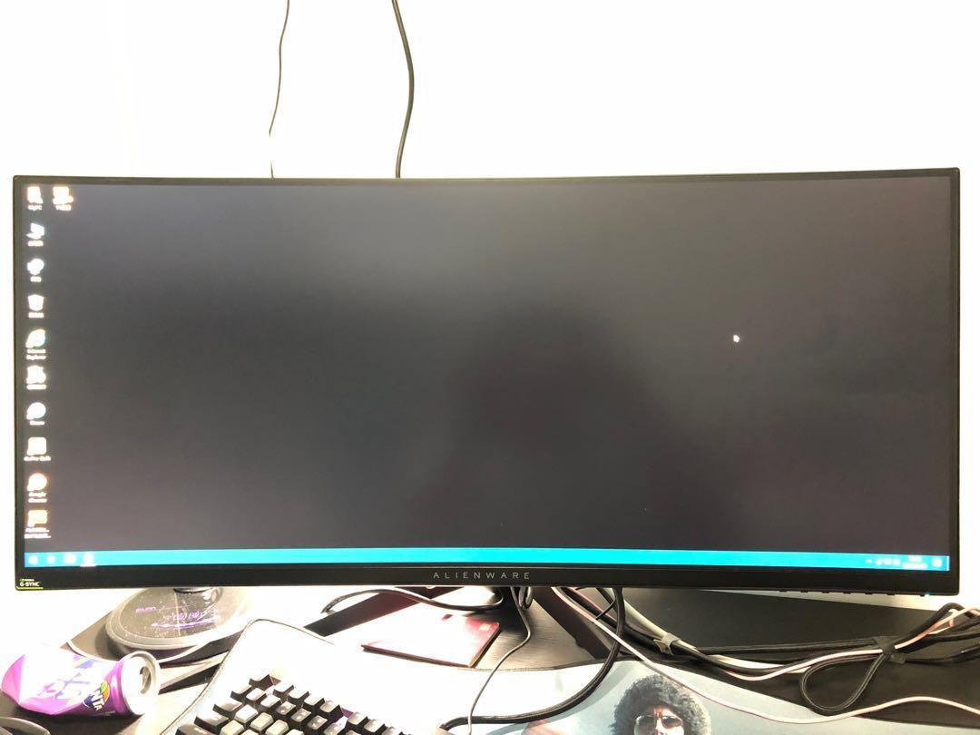 Alienware Aw3418hw Gaming Monitor Electronics Computer Parts Accessories On Carousell