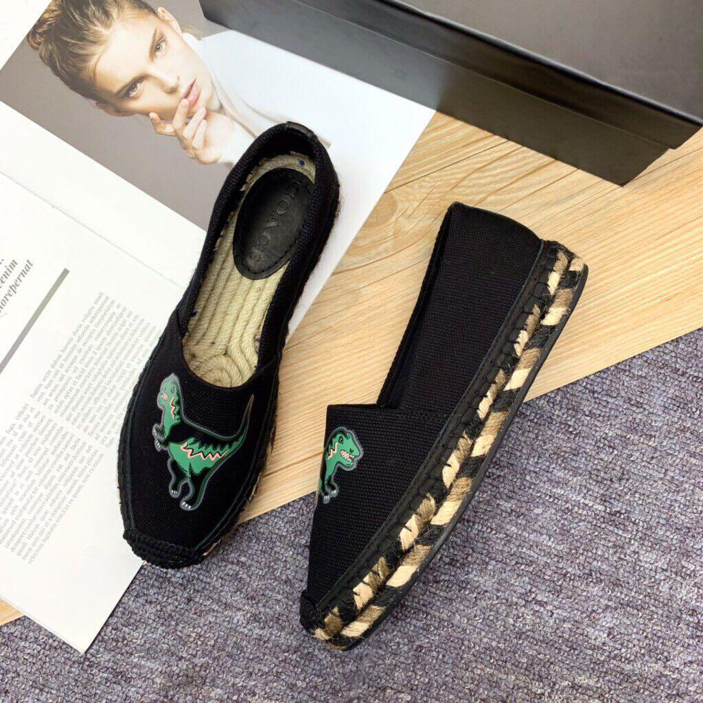 Authentic coach espadrilles Dino series shoes 2019