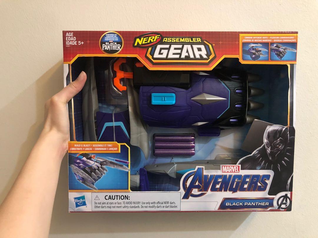 black panther nerf assembler gear
