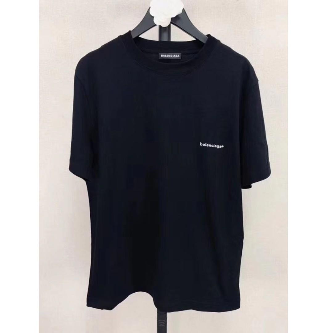 balenciaga small logo tee