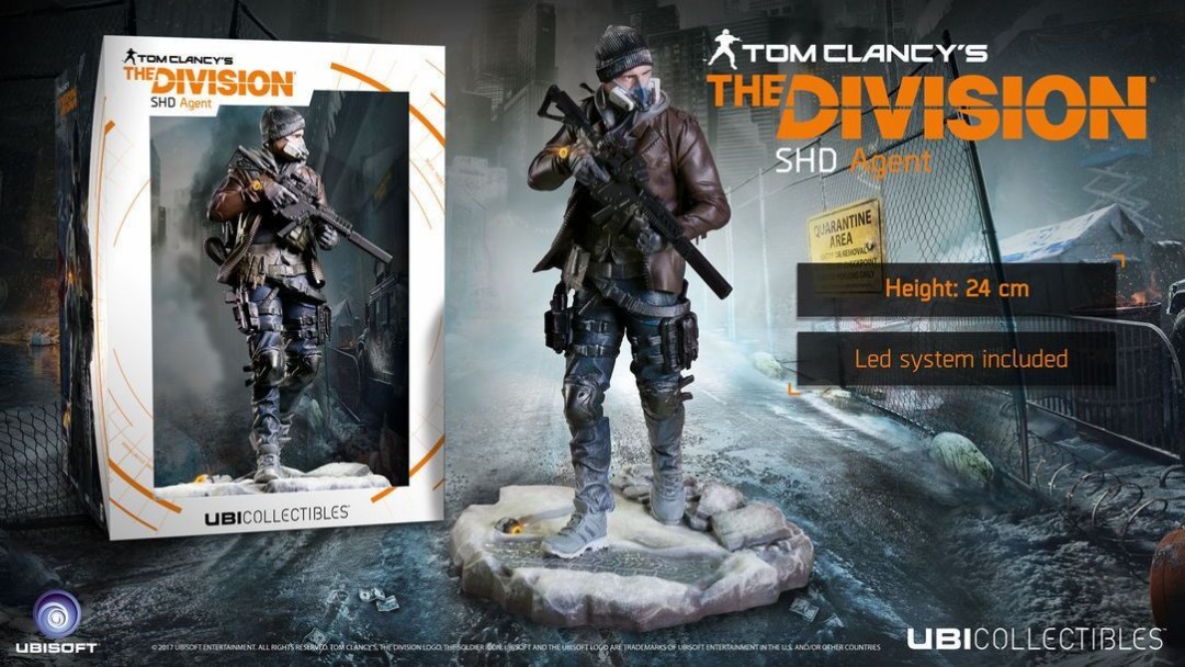 Bnib Ubicollectibles Tom Clancy S The Division Figurine Shd Agent Toys Games Bricks Figurines On Carousell