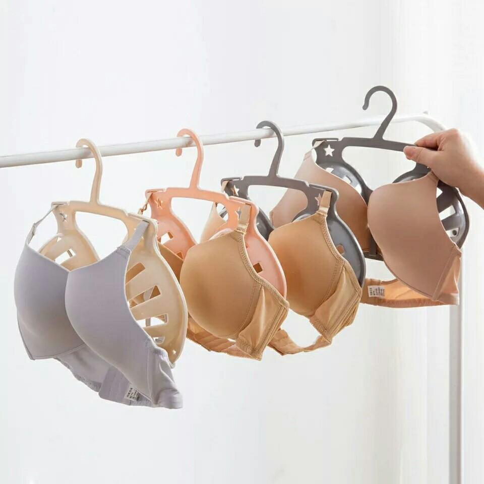 Bra Drying Rack Clothing Rack Brassiere Clothes Hanger Hook Underwear  Holder Shelf Display Creative Laundry Products, Furniture & Home Living,  Bathroom & Kitchen Fixtures on Carousell