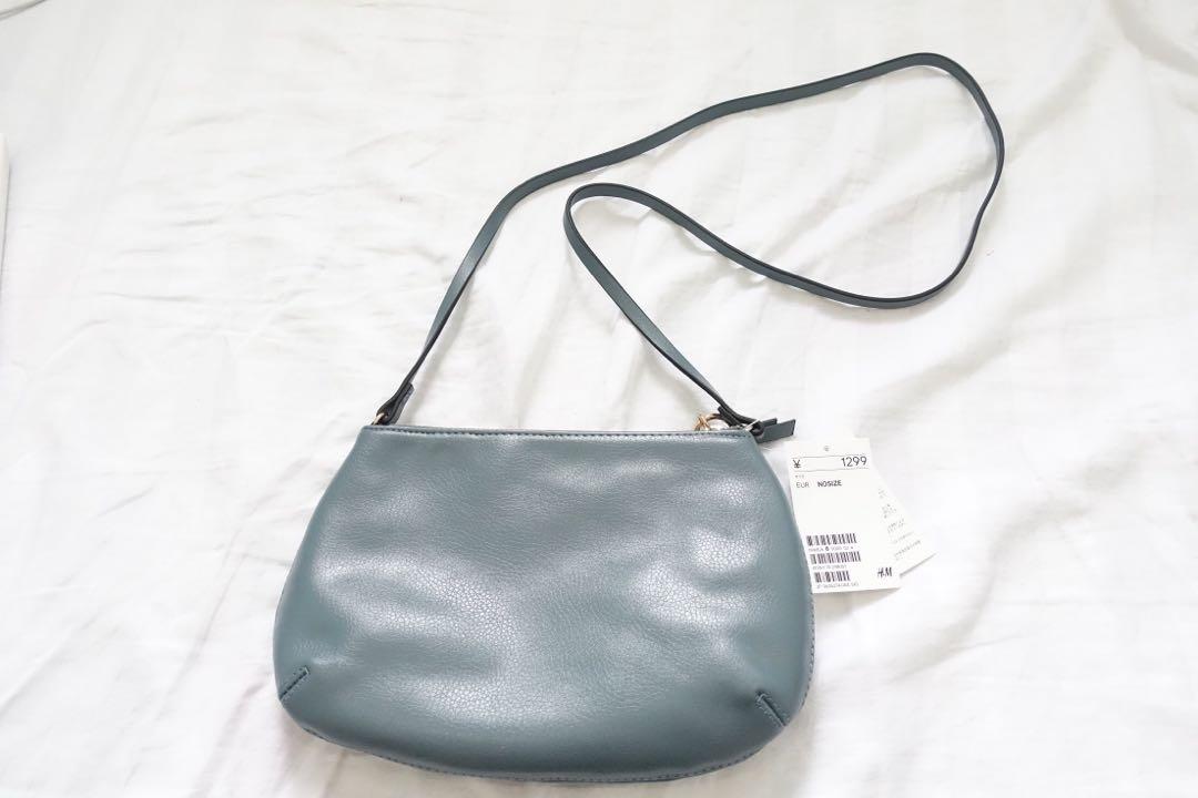 h&m blue bag