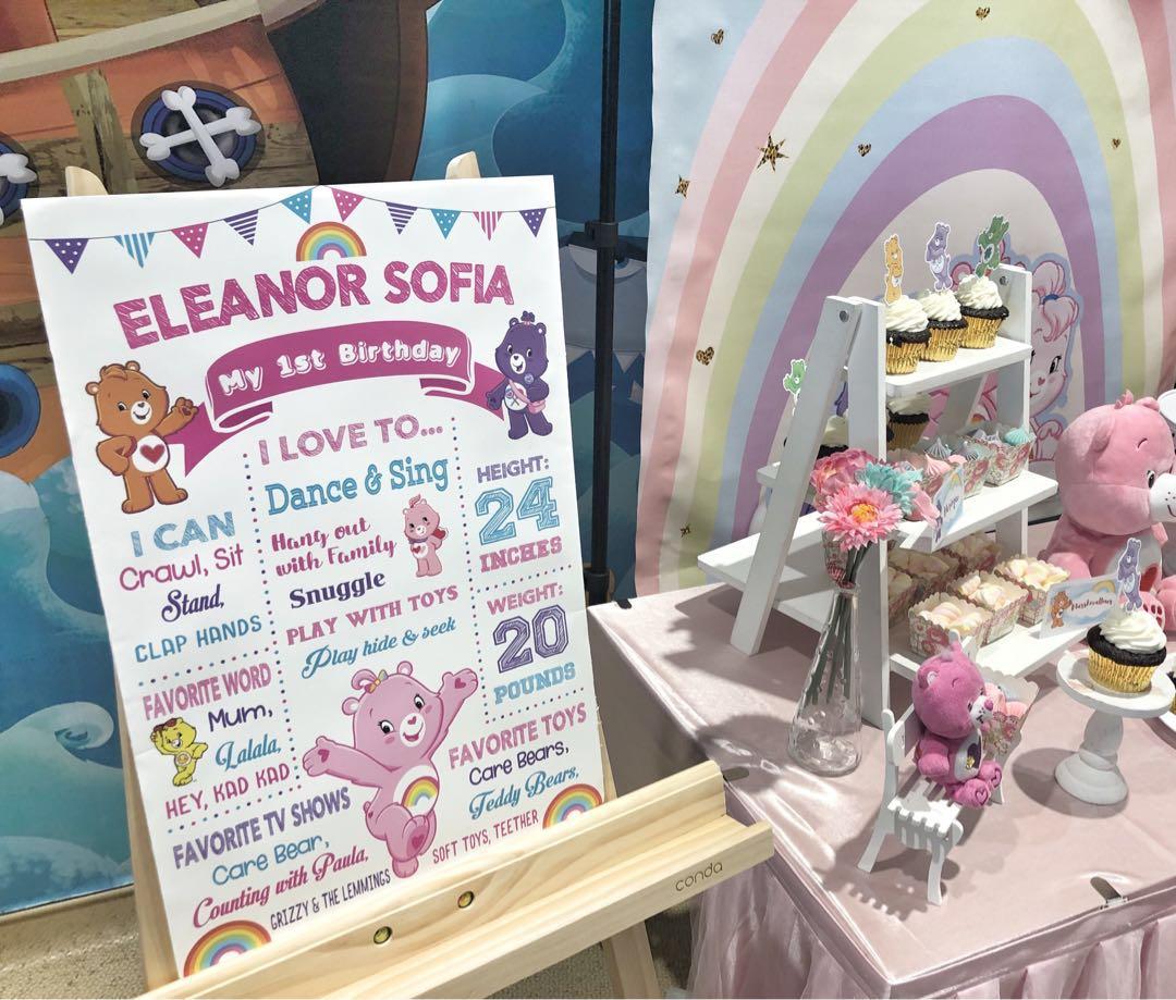 Care Bears Theme Dessert Buffet Table Design Craft Others On