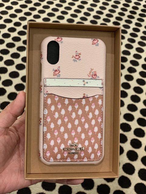 case iphone X XS XS max coach authentic
