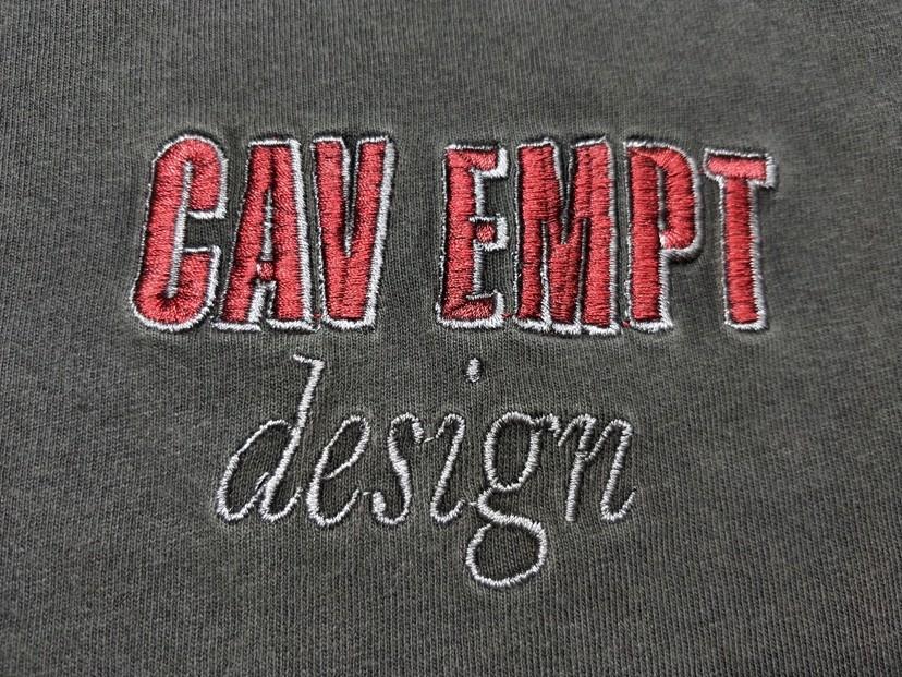 C.E CAV EMPT DESIGN OVERDYE T 18AW, 男裝, 上身及套裝, T-shirt