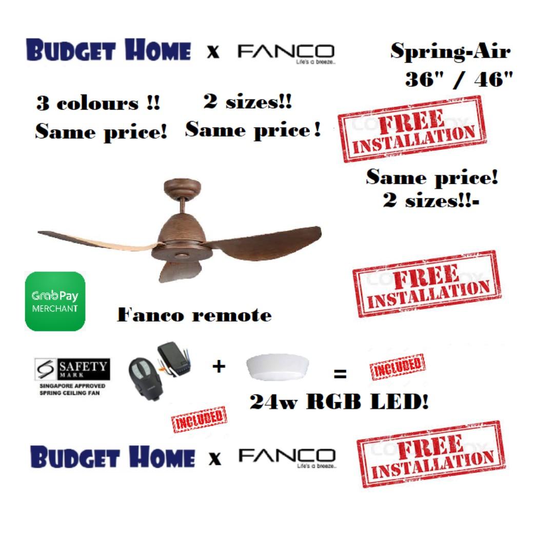 Ceiling Fan Fanco Ceiling Fan Home Appliances Cooling Air