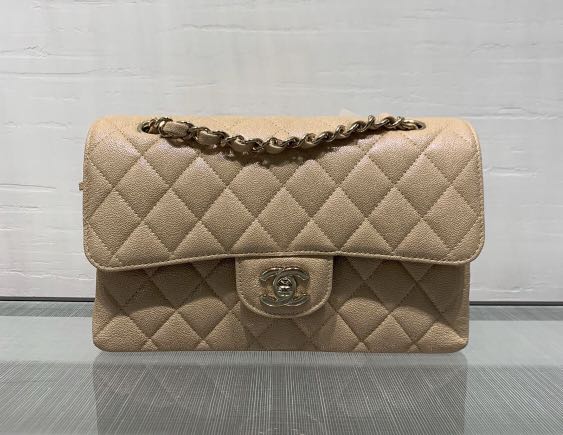 Chanel 19s iridescent 2025 beige