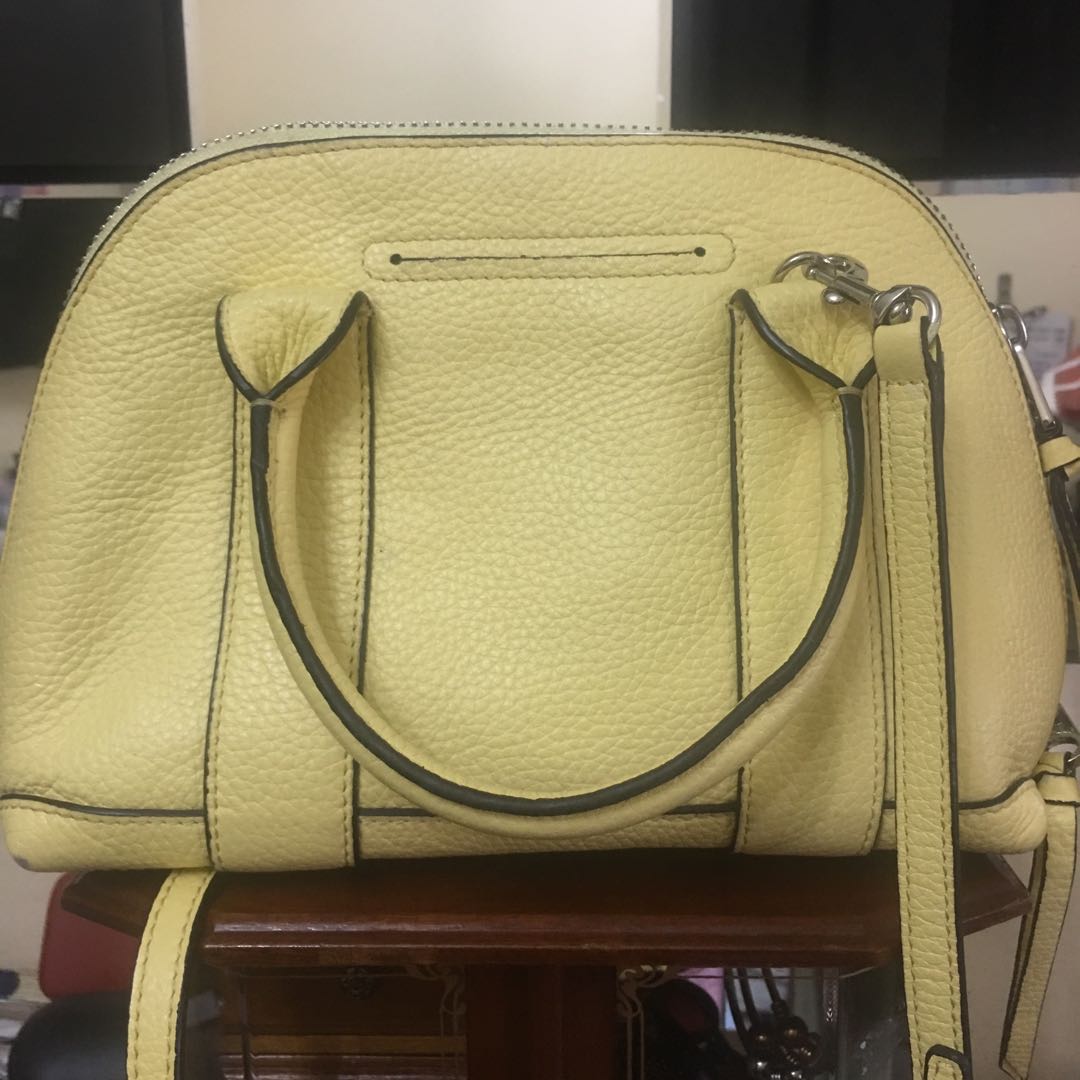 light yellow bag
