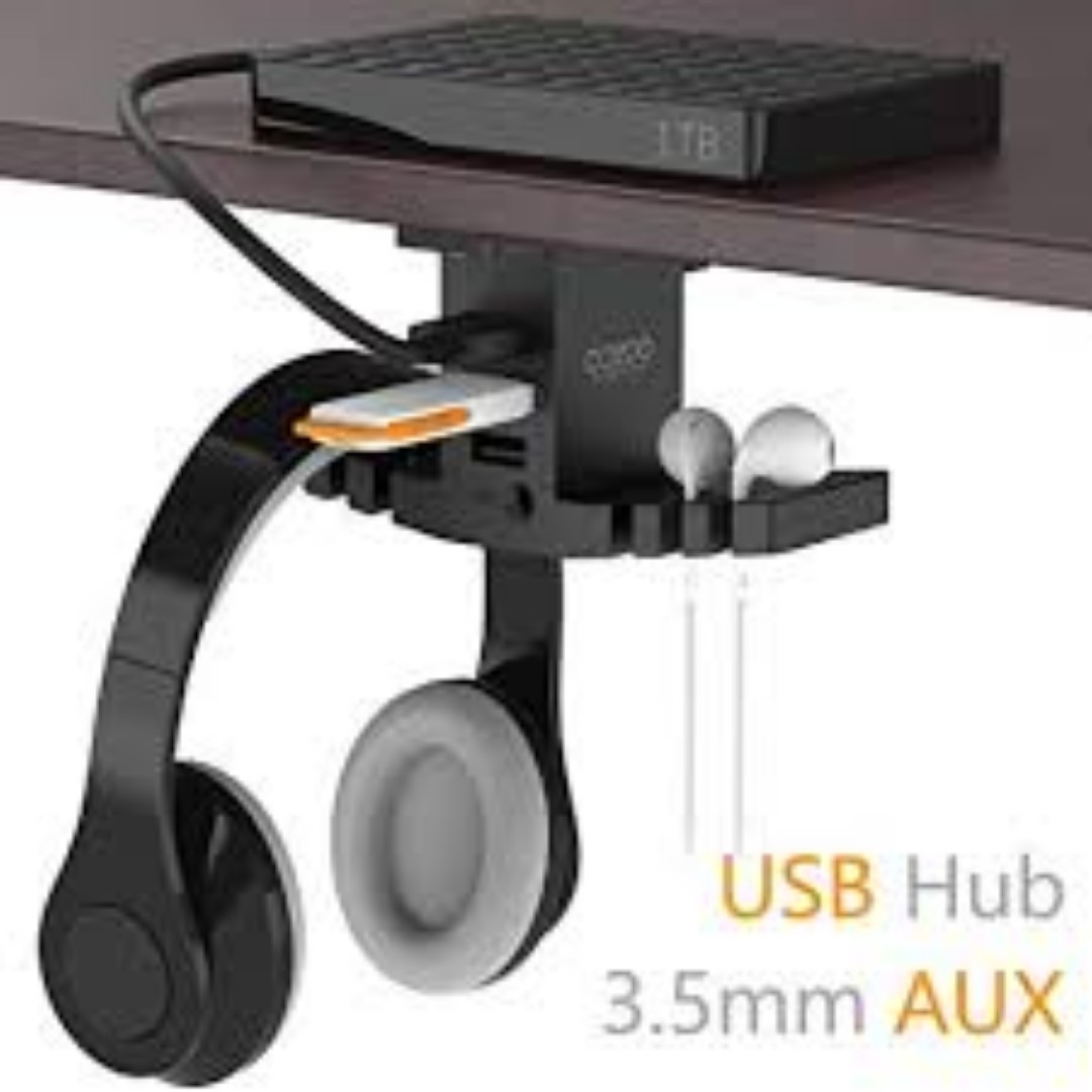 Cozoo Under Desk Mount Usb Hub Electronics Others On Carousell