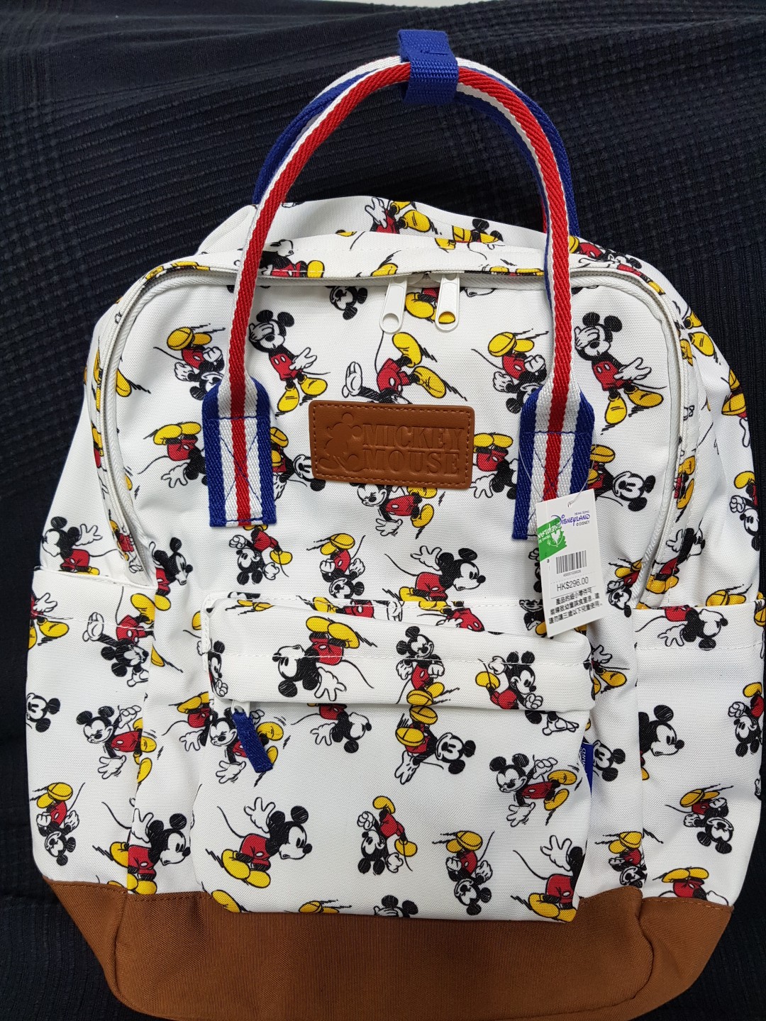 Disneyland mickey mouse backpack annello canvas, Babies & Kids, Going ...