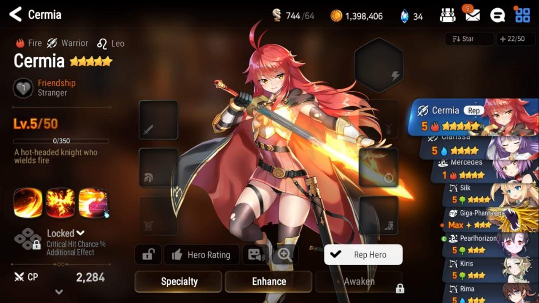 Epic 7 Cermia Beginner Account, Video Gaming, Gaming Accessories, Game ...